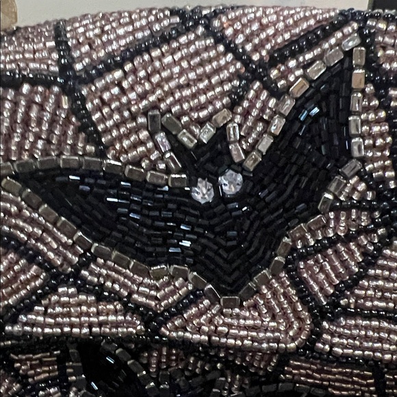 From India To You | Beaded Bat w/ Spider Webs Shoulder Bag - Picture 4 of 15